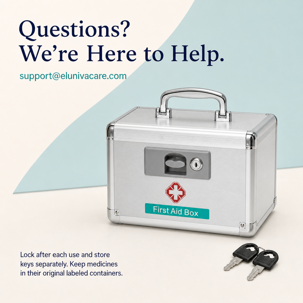 Eluniva Care support and responsible medicine storage guidance